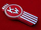 K170-c-19 Kenworth Vintage Cabover Emblem Kw Crooked Letter