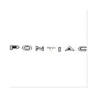 K757 Oer Emblem Tail Panel Chrome Pontiac Logo Ea
