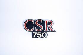 56018-1234 Kawasaki 82 Kz750 Csr Side Cover Badge Emblem Ref2