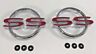 Kc4521 Kns Chevrolet Rear Quarter Super Sport Chrome Plated Die Cast