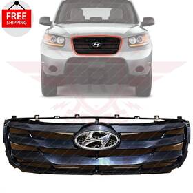 865612b700 Keystone Automotive Operations New Front Grille Assembly And Emblem Set Of 2pc Fits 2010-2012 Hyundai Santa Fe