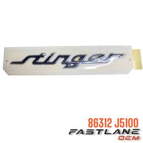 J5100 Kia 86312 2018-2023 Stinger Nameplate New Oem