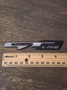 86315l2000 Kia Oem 2021 2022 2023 K5 Gt Line Rear Trunk Logo Emblem # 86315l2000. Euc