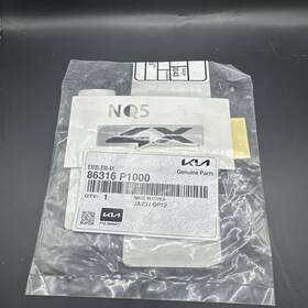 86316-p1000 Kia 86316p1000 Genuine Oem Rear Hatch Inch 4x Emblem For 2023 Sportage