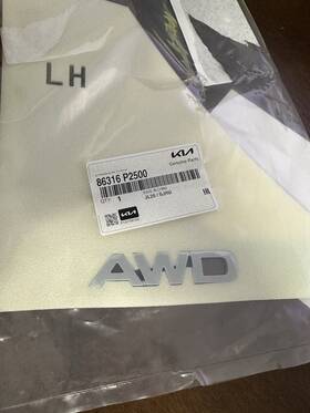 Emblem-awd2021-2023 Kia 86316p2500 Sorento