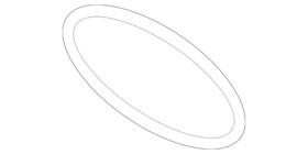 86353-2p000 Kia Genuine Emblem