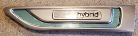 87773-4u500 Kia 2014-2016 Optima Hybrid Left Driver Fender Molding Emblem Oem