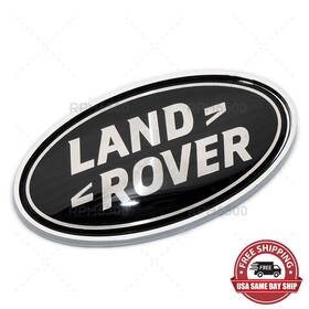 Lr060140 L.r Land Range Rover Rear Liftgate Logo Emblem Badge Nameplate Sport Chrome Black