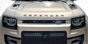 529123663 Land Rover Oem L663 Defender Octa Midnight Satin Chrome Front And Rear Lettering