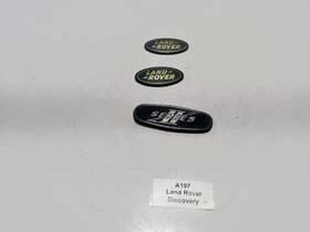 Fvh100110 Land Rover 99-04 Oem Discovery L318 Front Rear Door Hatch Emblem Set Of 3