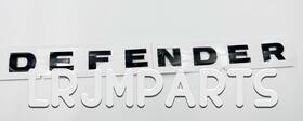 Lr059130 Land Rover Genuine 93-17 Defender Hood Decal Letter Emblem Name Plate Black Oem