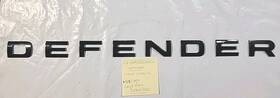 Lr059130 Land Rover Lr059130/131 059130/059131 Black Hood Emblem Oem Refurbished. 1989/2017 Defender