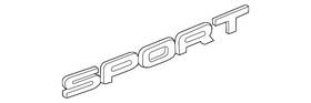 Lr096094 Land-rover Genuine Nameplate