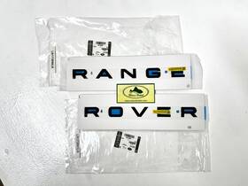 Lr173891 Land Rover Lr173890 Rear Name Plate Black Range Velar Genuine