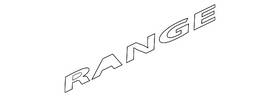 Lr174373 Land-rover Genuine Nameplate