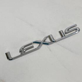 2955 Lexus 2007-2012 Es 350 Emblem Logo Badge Letters Rear Tailgate Trunk Chrome