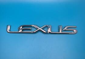 75441-50040 Lexus 1995-2000 Ls 400 Rear Trunk Lid Emblem Nameplate 7-7/8 Inch Oem 7544150040
