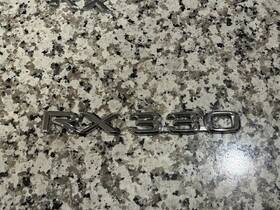 75443-48040 Lexus Rx330 Trunk Chrome Emblem Badge Oem 2004-2006 Rear Back Door Lift