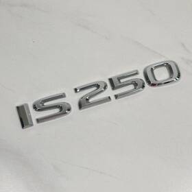 75443-53070 Lexus 2006-2013 Is 250 Emblem Logo Badge Letters Rear Tailgate Trunk Chrome