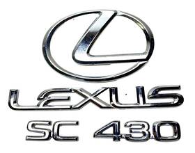 90975-02028 Lexus 2002 - 2010 Sc430 Rear Trunk Lid Emblem Logo Sign Badge Oem