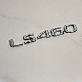 B4830 Lexus A008 2007-2017 Ls 460 Emblem Logo Letters Numbers Rear Trunk Chrome