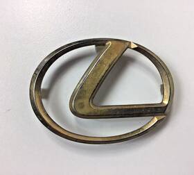 Abs-76281 Lexus Gold Tone Emblem Badge Nameplate Abs 76281