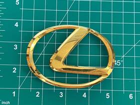 Abs-8347 Lexus Gold 92-95 Emblem Oem Part Number Abs 8347