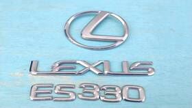Es330-sedan Lexus 2004 2005 2006 Es330 Es 330 Rear Trunk Chrome Logo Badge Emblem Oem