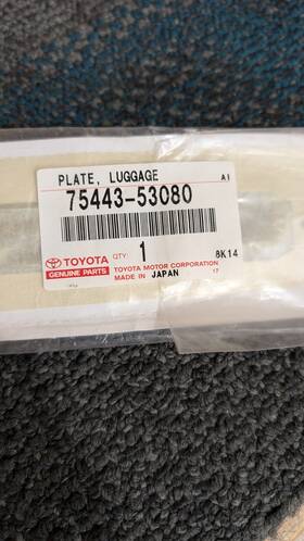 75443-53080 Lexus Oem Brand New Genuine Rear Is250 Emblem Badge 2006-2013 Is-250