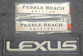 Pt413-33080 Lexus Discontinued Metal Oem Fender Pebble Beach Edition Emblem Set