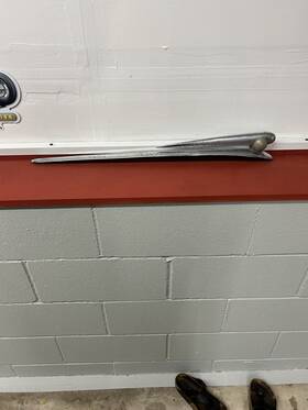26h-16776 Lincoln Rare 1946 1947 1948 Continental Hood Ornament / 5523j