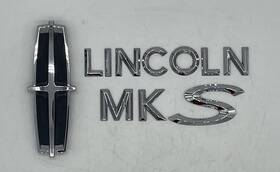 8a53-54425a22-aa Lincoln 2009 - 2012 Mks Chrome Rear Trunk Emblem Logo Badge Nameplate