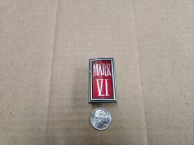 8olb-8c020-ab Lincoln Oem Mark Vi 6 Front Grille Emblem Badge Logo Nameplate