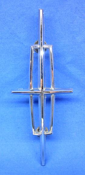 C4vb-5342508-a Lincoln Nos Oem 1963 1964 1965 Trunk Lid Chrome Emblem Ornament