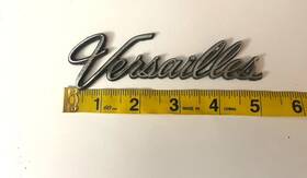 D74b-544250-aa Lincoln 1977-1980 Versailles Script Emblem Original