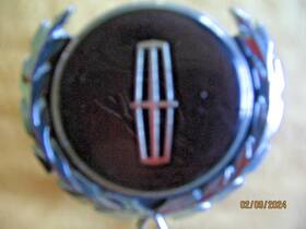 E45b-5428032-aa Lincoln 1984 - 1987 Continental Side Pillar Emblem Badge Logo Oem Used With Pins