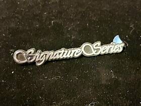 F7vb-16b114-bb Lincoln Nos - 98-02 Town Car Chrome Inch Signature Series Emblem Badge Ornament