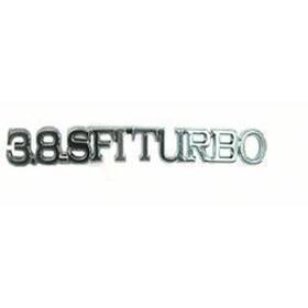 Gmk446221584 Lkq Corp Hood/trunk In3.8 Sfi Turboin Emblem Use 3 Per Car For Buick Regal 1984-1987