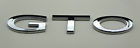 Lmp2302c Pontiac Gto Rear Trunk Lid Bumper Emblem Letters Reproduction Chrome