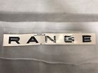 Lr060319 Land Rover Range Name Plate Decal Tailgate Hoot Satin Black