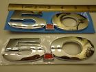 M1447-m50 M1447-m5 Ford Mustang Chrome Front Fender Emblems Pair 756122007778