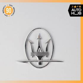 89095400 Maserati 04-19 Granturismo Quattroporte Rear Left C Pillar Logo Emblem Oem