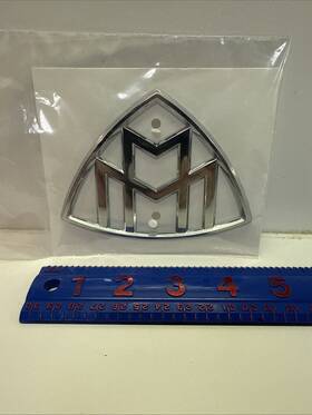 240-758-01-58 Maybach Chrome Emblem For Mercedes-benz S680 Front Side Trunk
