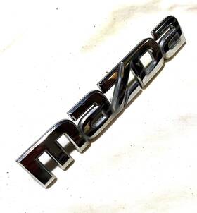 15115710 Mazda Emblem Letters 6.25 Inch Logo Badge 214