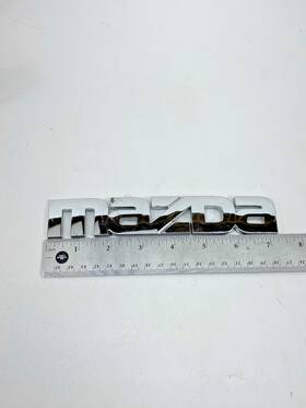 7843500ba Mazda 2001-2006 Tribute Emblem Logo Badge Letters Rear Trunk Tailgate Chrome