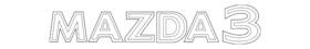 Bckd-51-721 Mazda Genuine Hatch Emblem