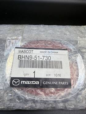 Bhn9-51-730 Mazda Bhn951730 Genuine 14-18 3 Trunk Lid Emblem Oem New Sealed