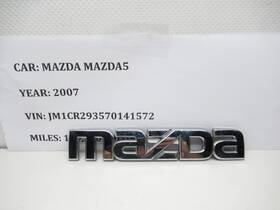 C23551711 Mazda 2006-2010 5 Chrome Rear Emblem Badge Logo Nameplate Oem