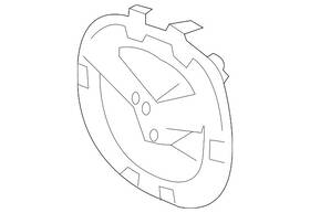 G46l-50-716a Mazda Genuine Emblem Seal