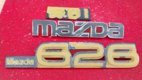 Gj2151720 Mazda 1988-1992 626 2.0 I Rear Trunk Deck Lid Emblem Badge Logo Oem